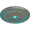 Ekena Millwork Palmetto Medallion (Canopies up to 7 5/8"), 31 1/2"OD x 3 5/8"ID x 1 3/4"P, Copper Green Patina CM31PMCGS - alternate 4